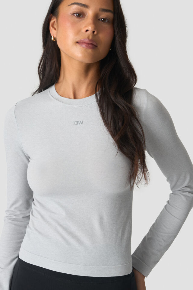ICANIWILL Essence Seamless Long Sleeve W - naisten pitkähihainen paita