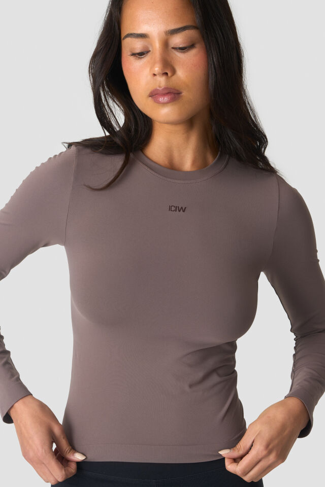 ICANIWILL Essence Seamless Long Sleeve W - naisten pitkähihainen paita