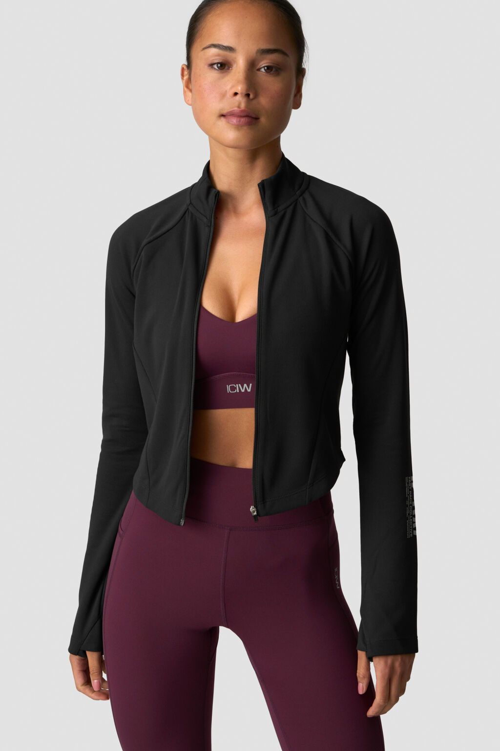 ICANIWILL Mirage Printed Zip Midlayer W