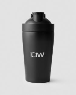 ICANIWILL Shaker Bottle Stainless Steel 500ml - teräksinen juomapullo
