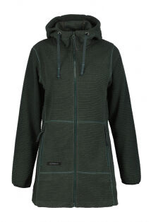 Icepeak Agra long f/z hoody W - fleecetakki