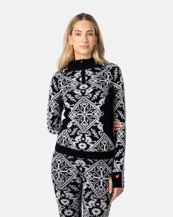 Kari Traa Saga Half Zip - naisten aluspaita