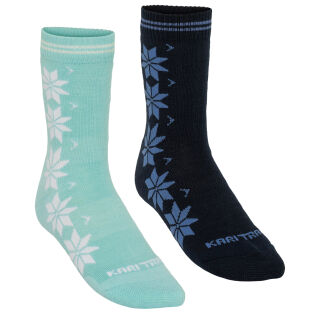 Kari Traa Vinst Wool Sock 2pk - naisten talvisukat