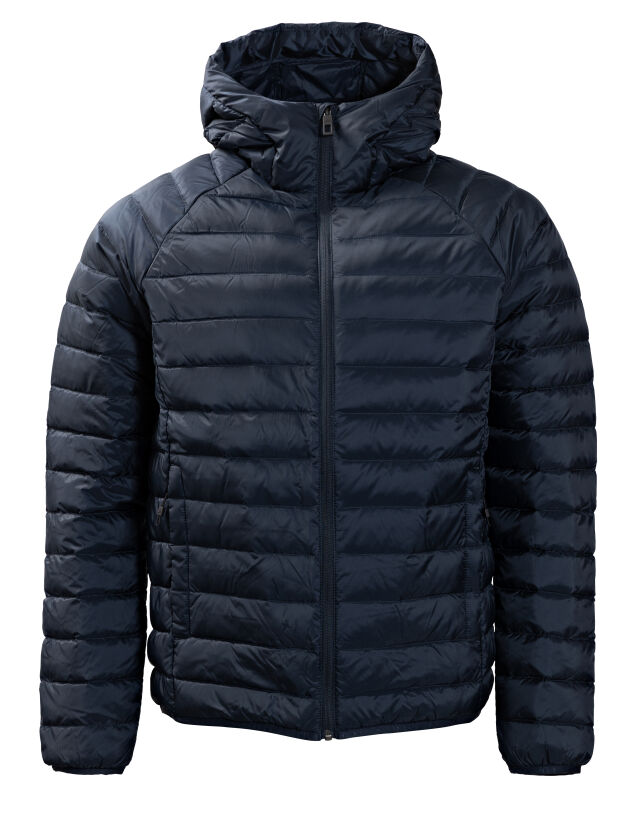 Navy down jacket