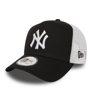New Era NEW ERA League Essential Clean TRUCKER-lippis NY-logolla