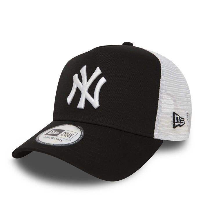 New Era NEW ERA League Essential Clean TRUCKER-lippis NY-logolla