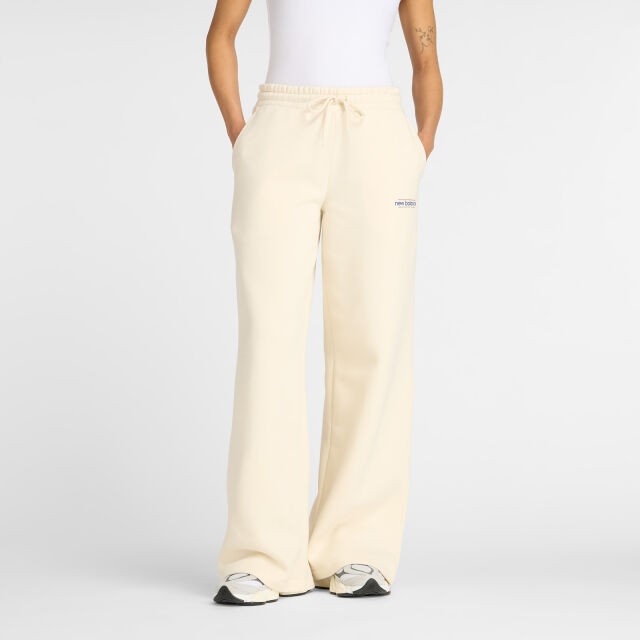 New Balance Reimagined Fleece Wide Leg Pant - naisten collegehousut