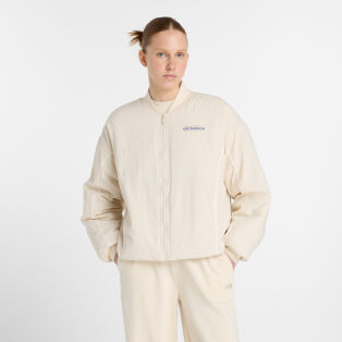 New Balance Reimagined Woven Bomber Jacket - naisten kevättakki
