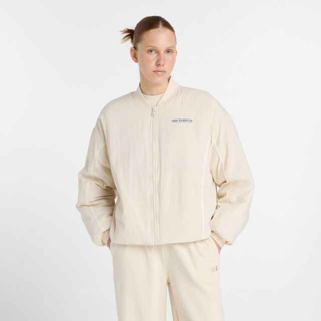New Balance Reimagined Woven Bomber Jacket - naisten vapaa-ajan takki