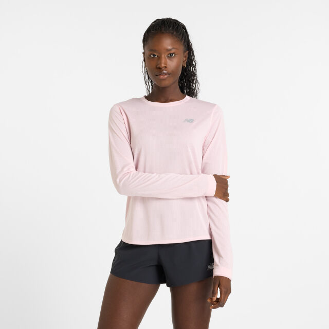 New Balance Athletics Run Long Sleeve - naisten pitkähihainen paita