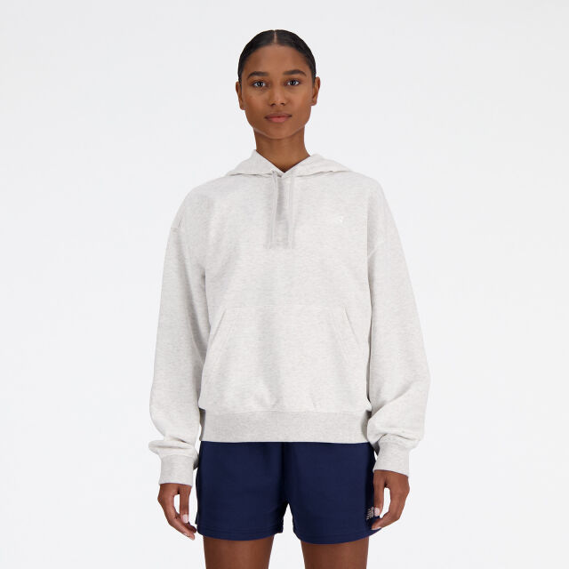New Balance French Terry Small Logo Hoodie W - naisten huppari