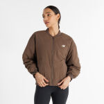 New Balance Graphic Woven Bomber Jacket W