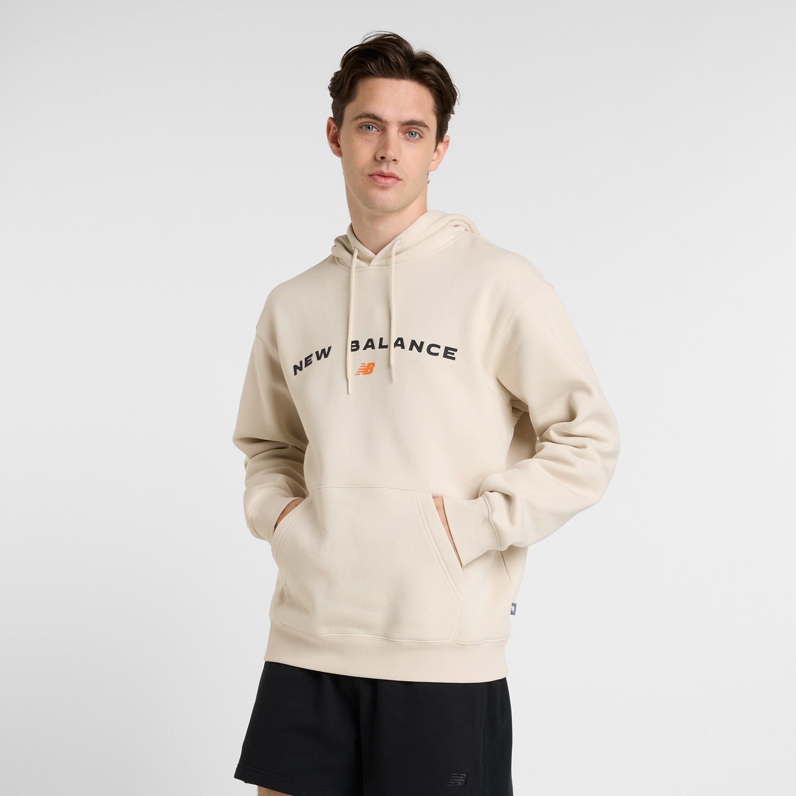 New Balance Reimagined Fleece Graphic Hoodie - huppari