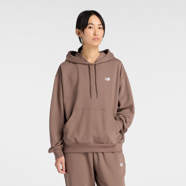 New Balance French Terry Small Logo Hoodie W - naisten huppari