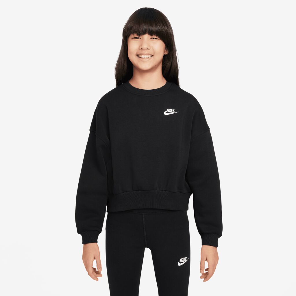Nike Sportswear Club Fleece Jr Boxy Crew-Neck Sweatshirt