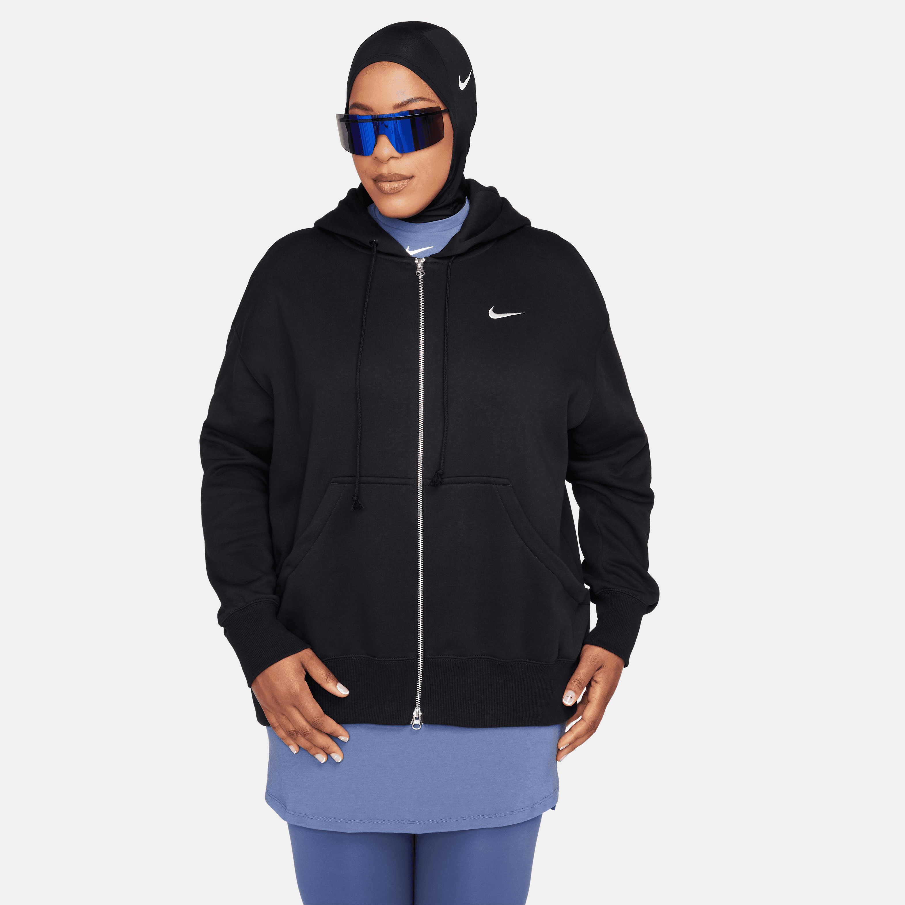 nike foundation hoodie black