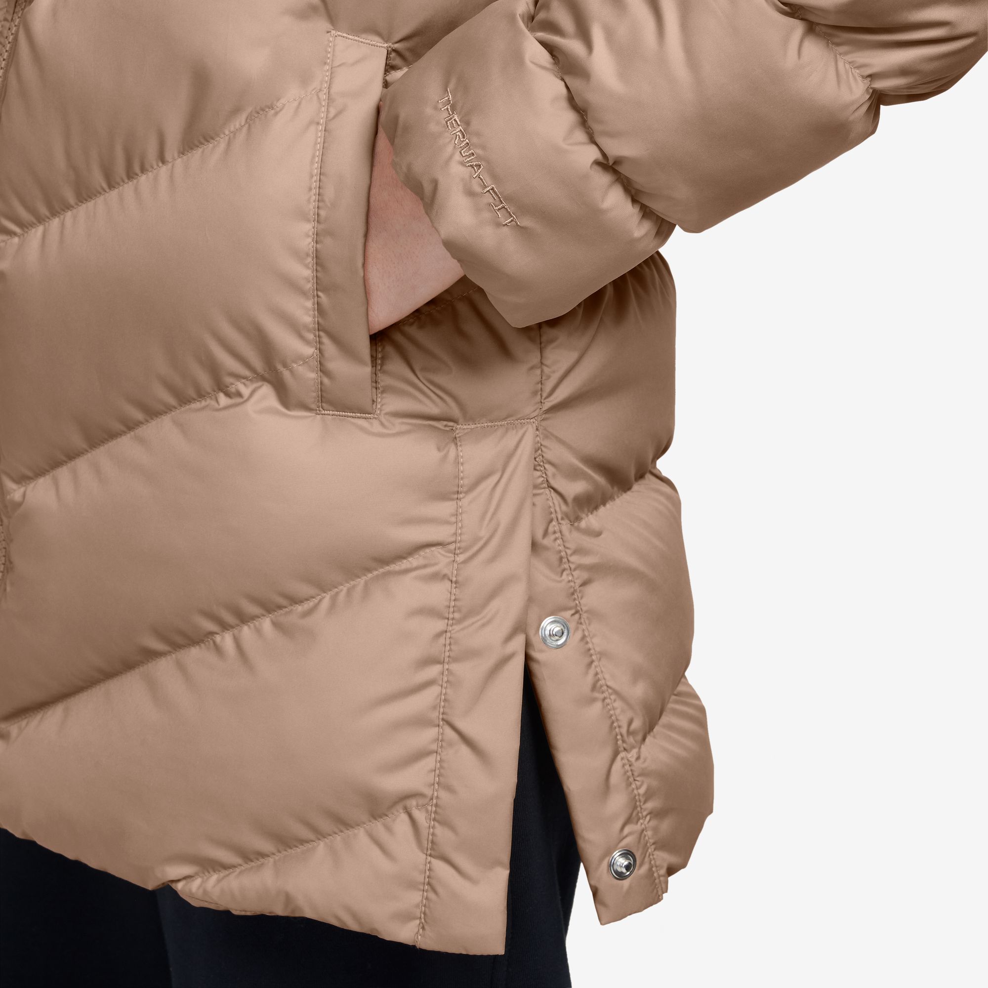 nike slim puffer jacket