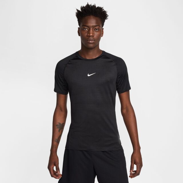 Nike Pro Breathe Slim-Fit SS Top M