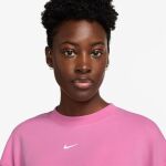 Nike Pro W Dri-FIT French Terry Crew-Neck Top