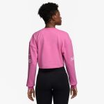 Nike Pro W Dri-FIT French Terry Crew-Neck Top