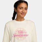 Nike Sportswear Club Fleece WoGraphic Crew-Neck Sweatshirt