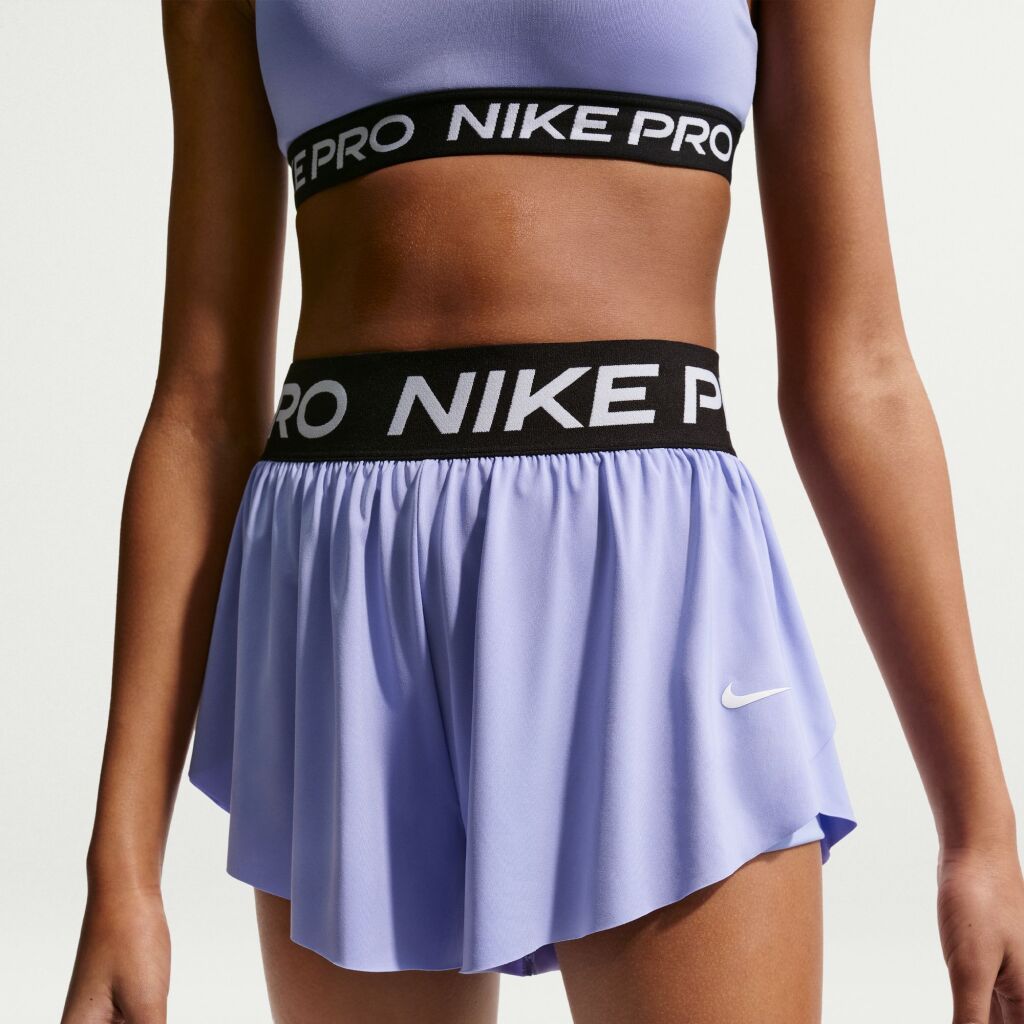 Nike Pro Big Girls' Dri-FIT 2-in-1 Shorts