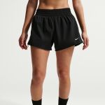 Nike One Women's Dri-FIT Brief-Lined High-Waisted 5" Shorts