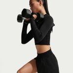 Nike One Women's Dri-FIT Brief-Lined High-Waisted 5" Shorts
