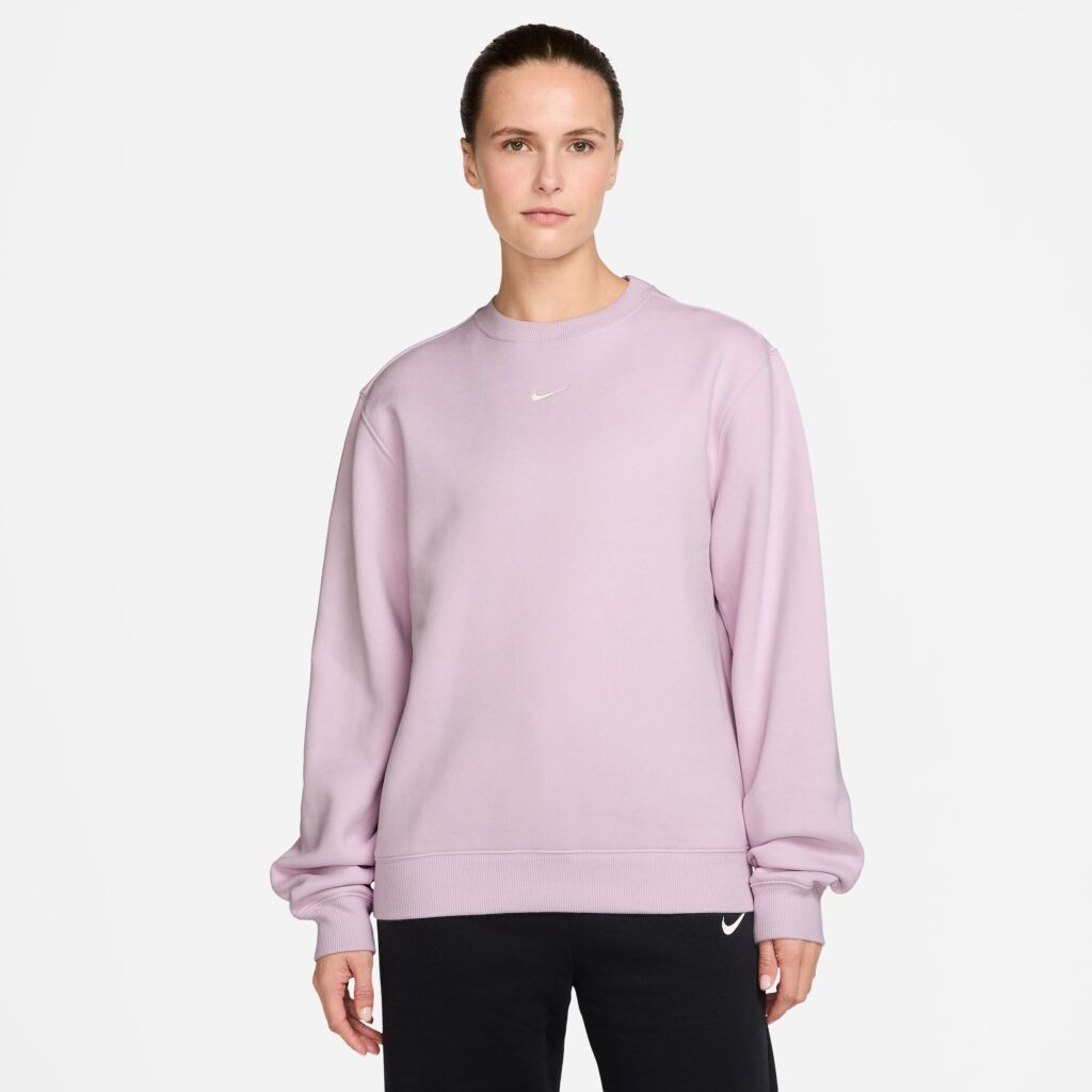 Nike Studio Fleece Crew-Neck Sweatshirt W