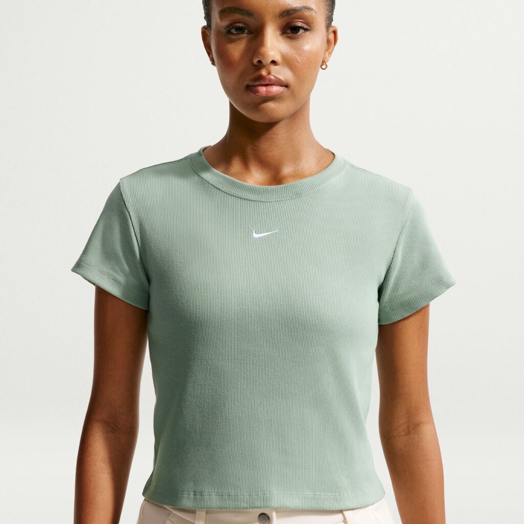 Nike Sportswear Women's Tight Ribbed Short-Sleeve T-Shirt