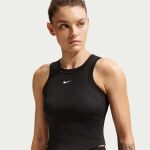 Nike One Fitted Dri-FIT Cropped Tank Top
