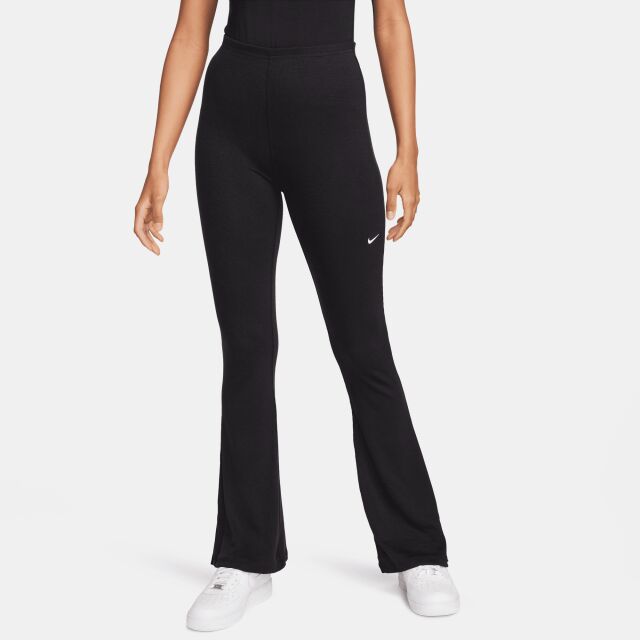Nike Chill Knit Tight Mini-Rib Flared Leggings W