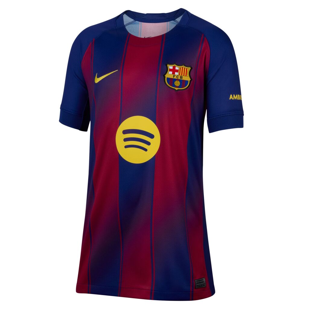Nike FC Barcelona 2025/26 Stadium Home Jr
