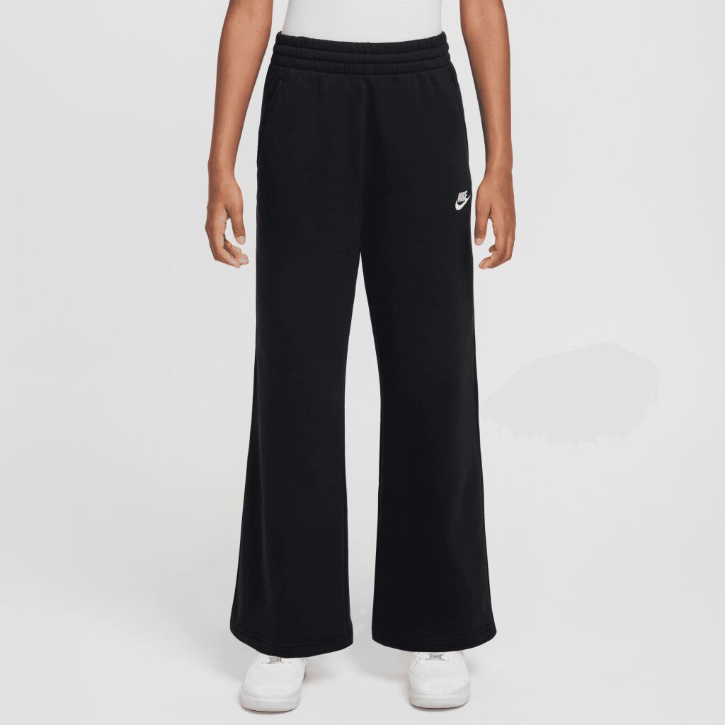 Nike Club Fleece Girls' Wide-Leg Pants