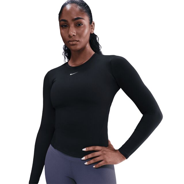 Nike One Fitted Dri-FIT Long-Sleeve Top - naisten pitkähihainen paita