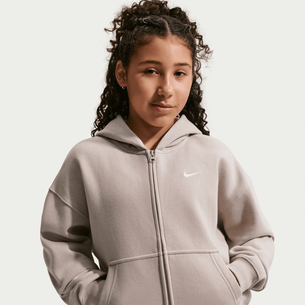 Nike Fleece Oversized Full-Zip Hoodie