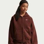 Nike Fleece Oversized Full-Zip Hoodie