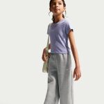 Nike Studio Fleece Girls' Open-Hem Pants