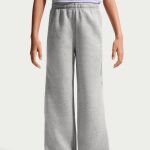 Nike Studio Fleece Girls' Open-Hem Pants