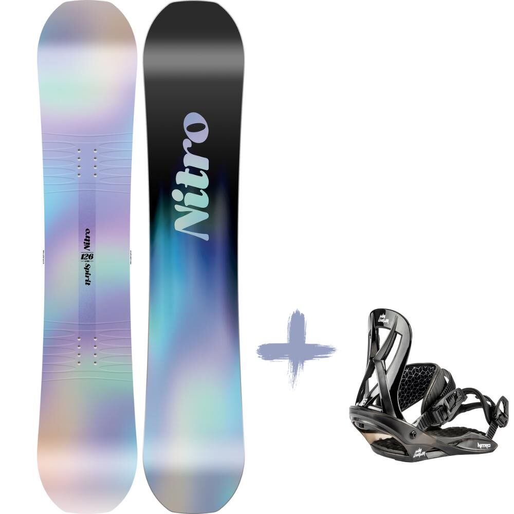 Nitro SPIRIT KIDS + CHARGER MINI LUMILAUTAPAKETTI