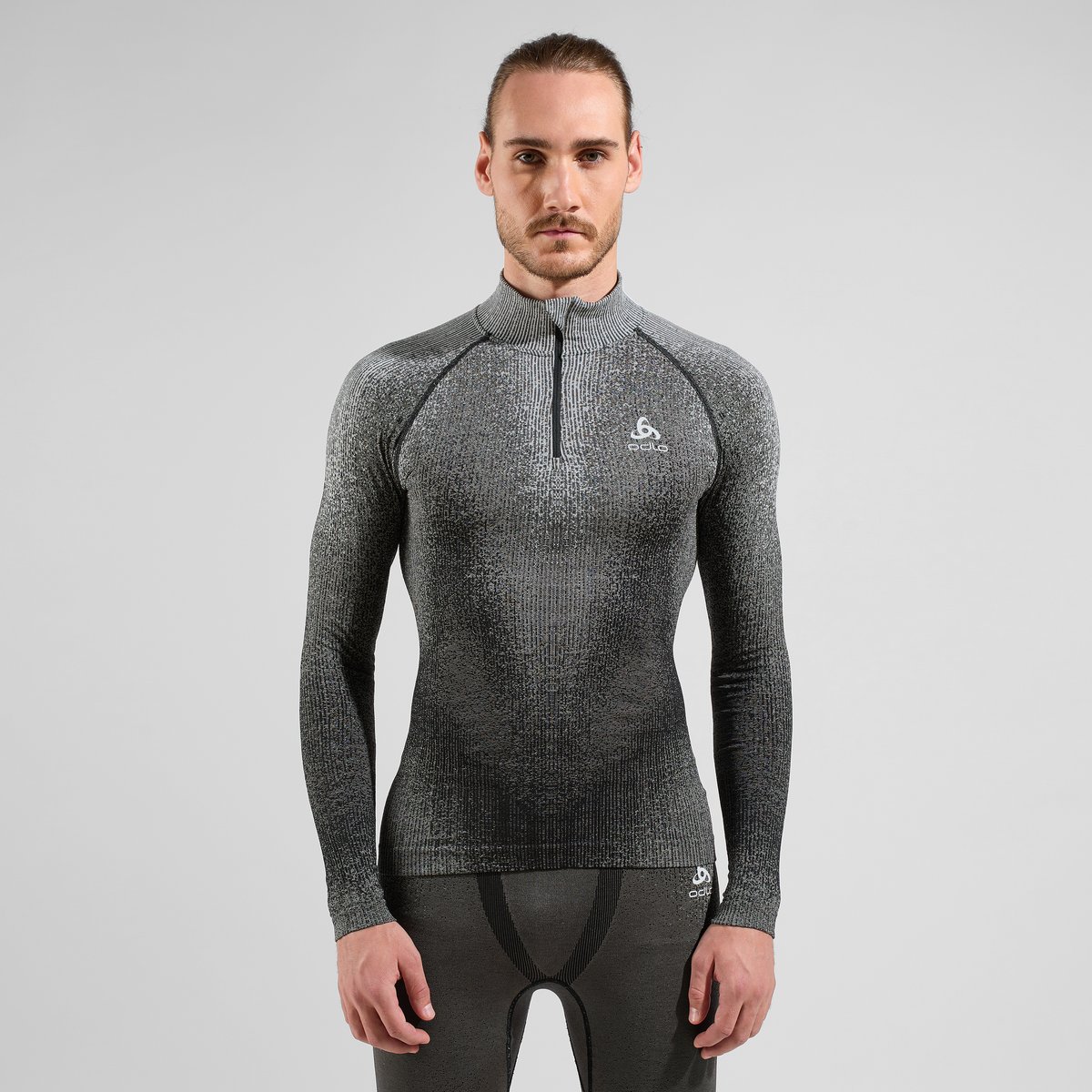 Odlo Blackcomb Eco Turtle Neck Half Zip M - aluspaita