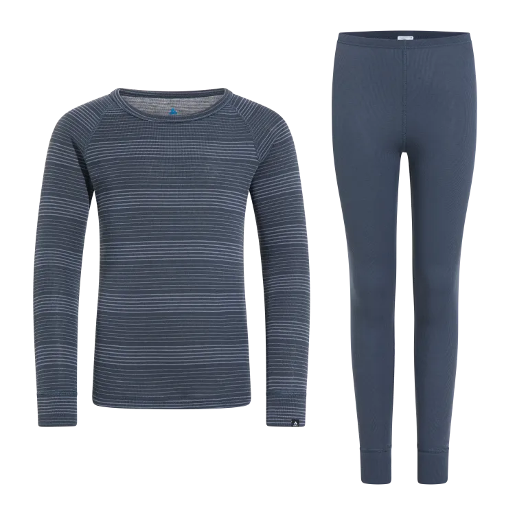 Odlo Active Warm Eco Set Long Jr.