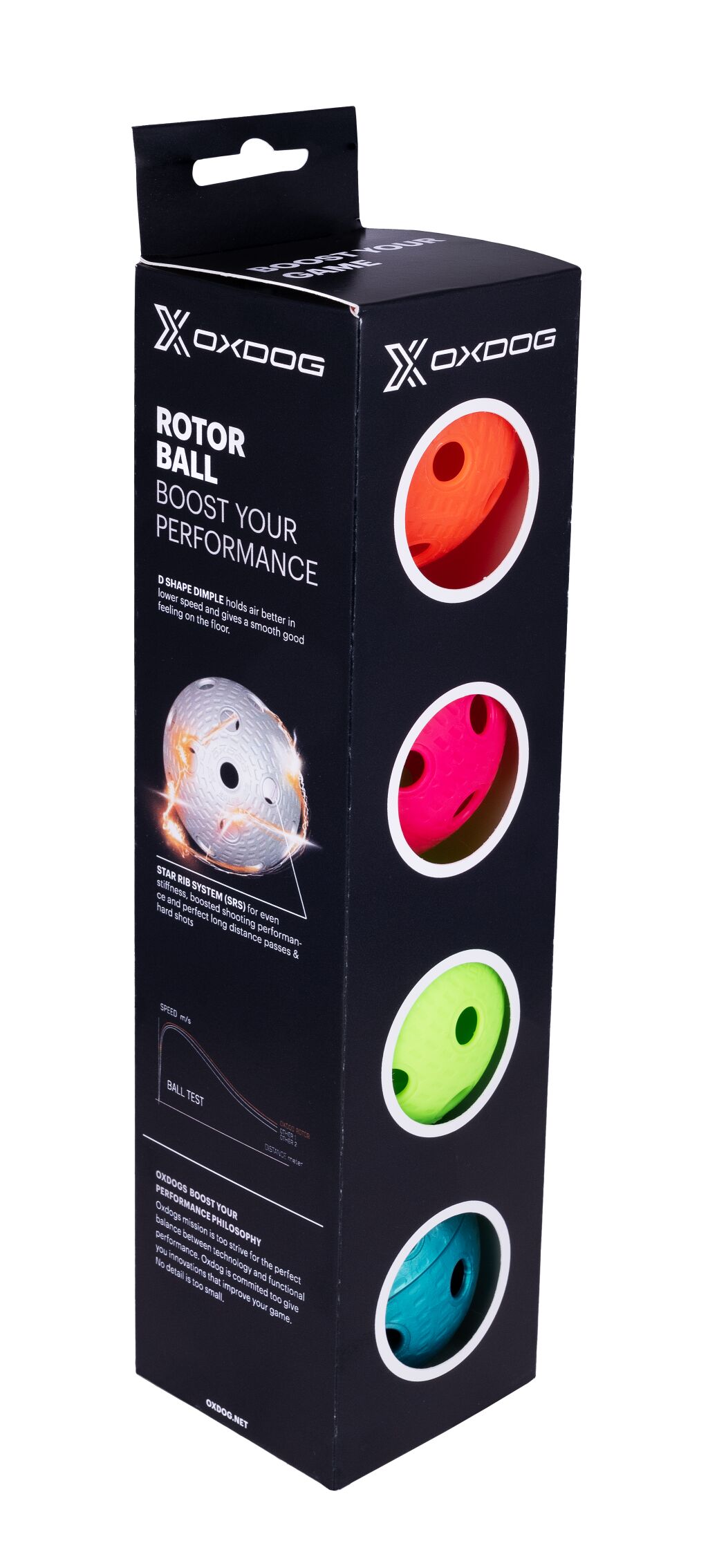 Oxdog Rotor 4color Box 4 Pcs