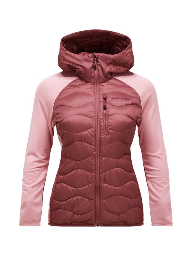Peak Performance Helium Down Hybrid Hood W - naisten hybriditakki