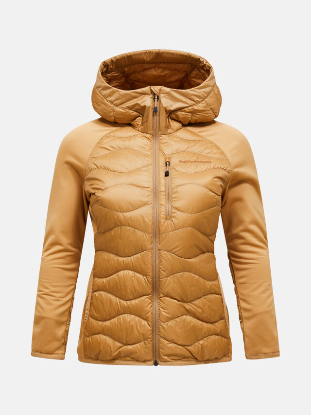 Peak Performance Helium Down Hybrid Hood W - naisten hybriditakki