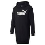 Puma Ess Logo Hooded Dress Fl G Jr