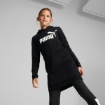 Puma Ess Logo Hooded Dress Fl G Jr