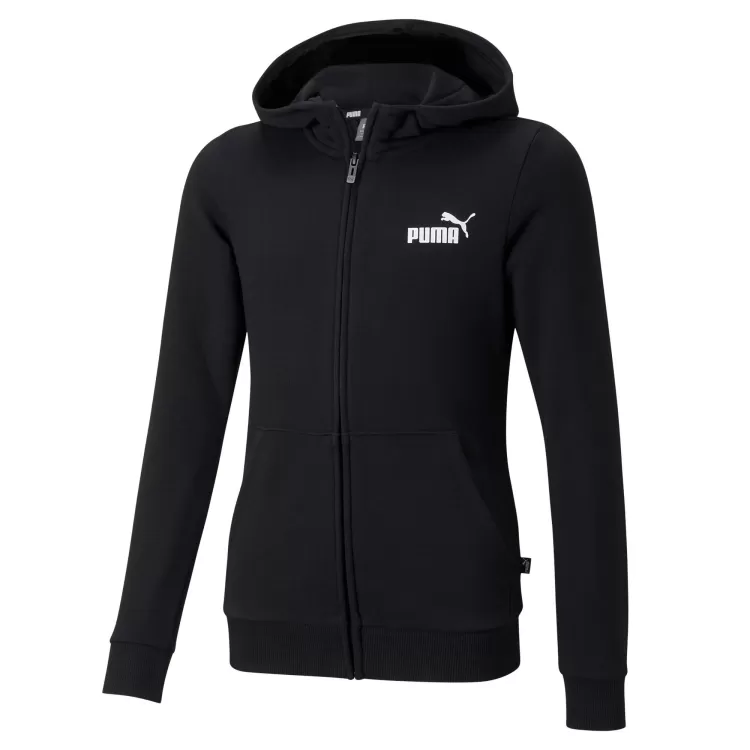 Puma Ess Small Logo Full-zip Hoodie Jr