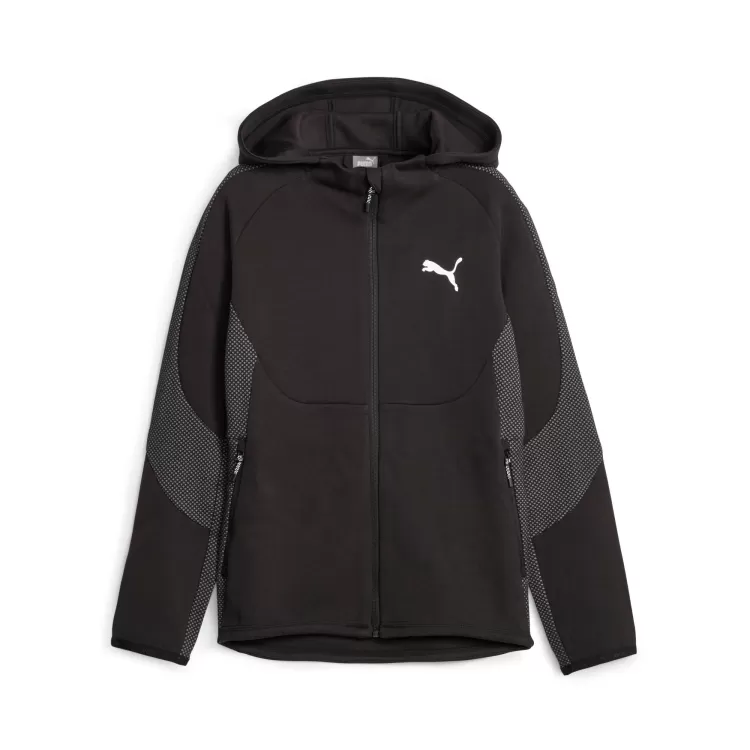 Puma Evostripe Full-zip Hoodie Dk B Jr