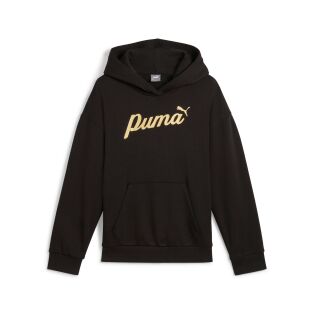 Puma Ess+ Script Metallic Hoodie Fl Jr - huppari